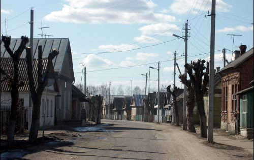 Улица в Пружанах Улица в Пружанах