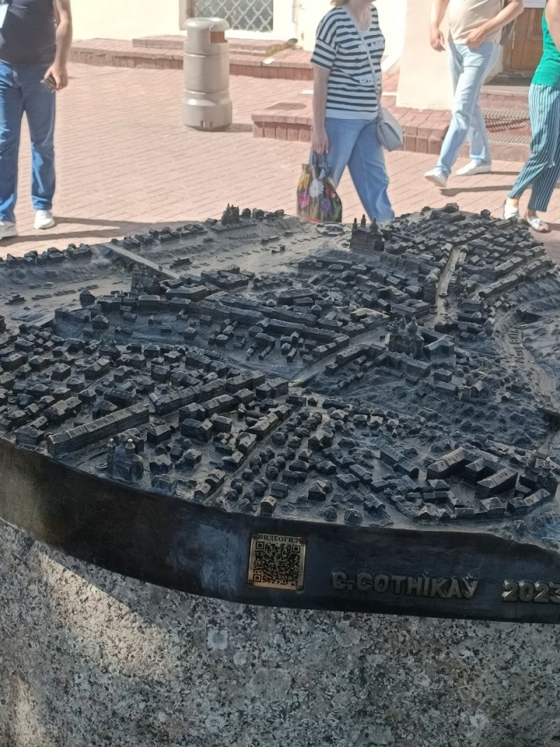 Бронзовый макет 