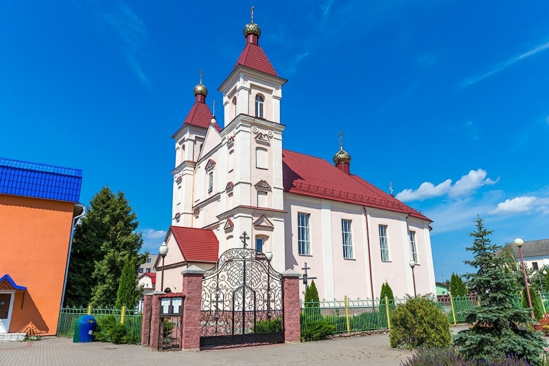 Свято Вознесения церковь Клецк